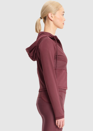 Infinity Kinetic Women's Mesh Zip Front Crop Jacket