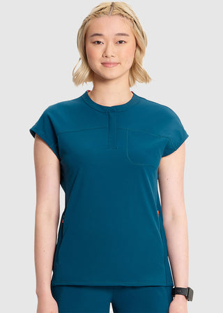 Infinity GNR8 Women's Henley Scrub Top