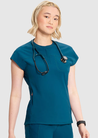 Infinity GNR8 Women's Henley Scrub Top