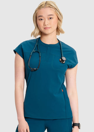 Infinity GNR8 Women's Henley Scrub Top