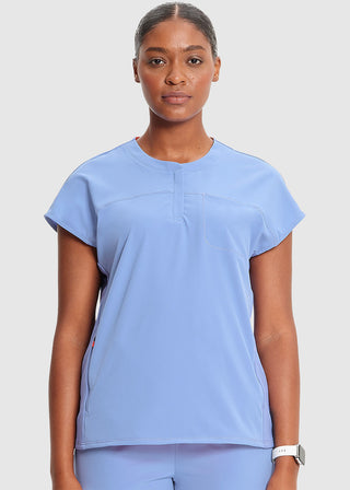 Infinity GNR8 Women's Henley Scrub Top