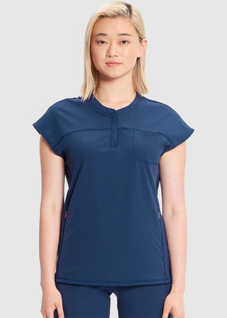 Infinity GNR8 Women's Henley Scrub Top