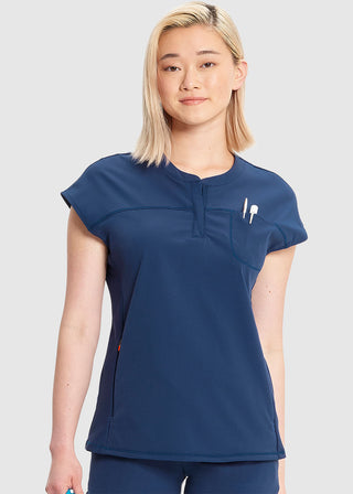 Infinity GNR8 Women's Henley Scrub Top