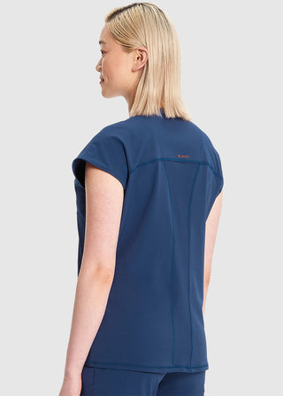 Infinity GNR8 Women's Henley Scrub Top