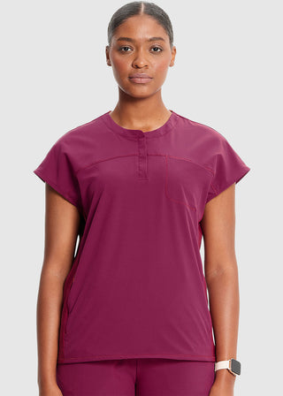 Infinity GNR8 Women's Henley Scrub Top