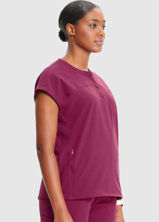 Infinity GNR8 Women's Henley Scrub Top