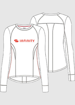 Infinity GNR8 Women's Logo Performance Long Sleeve Underscrub