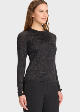 Infinity Women's Crackle Layer Long Sleeve Performance Underscrub