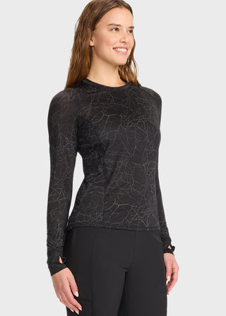 Infinity Women's Crackle Layer Long Sleeve Performance Underscrub