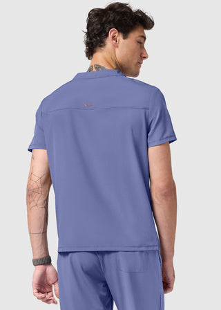 Infinity GNR8 Men's Partial Zip V-Neck Scrub Top