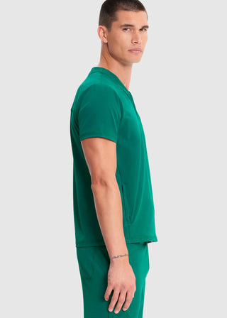 Infinity GNR8 Men's Partial Zip V-Neck Scrub Top