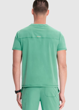 Infinity GNR8 Men's Partial Zip V-Neck Scrub Top