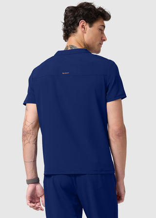 Infinity GNR8 Men's Partial Zip V-Neck Scrub Top