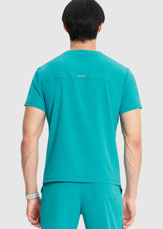 Infinity GNR8 Men's Partial Zip V-Neck Scrub Top