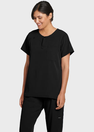 Jockey Women's Sleek 3 Pocket Scrub Top