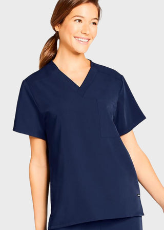Jockey Scrubs Unisex Single Pocket V-Neck Nurses Top