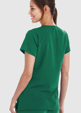 Jockey Scrubs Women Three Pocket Soft V-Neck Top
