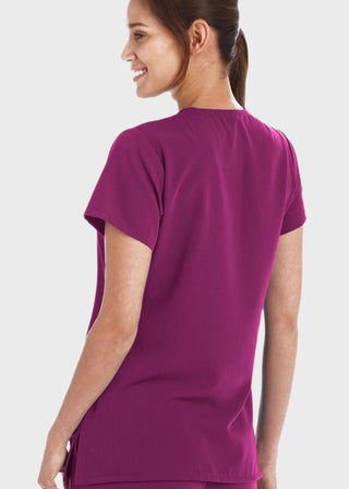 Jockey Scrubs Women Three Pocket Soft V-Neck Top
