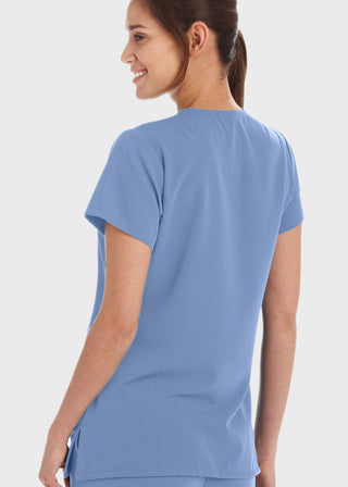 Jockey Scrubs Women Three Pocket Soft V-Neck Top