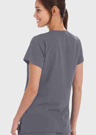 Jockey Scrubs Women Three Pocket Soft V-Neck Top