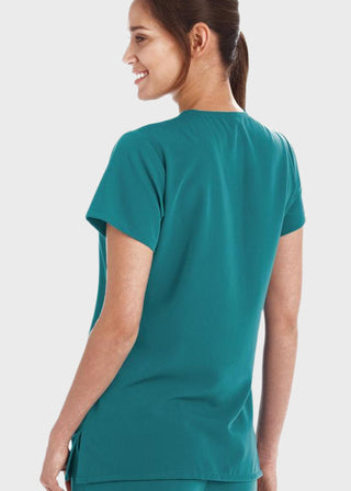 Jockey Scrubs Women Three Pocket Soft V-Neck Top