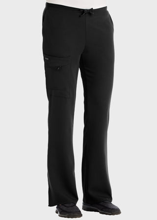 Jockey Scrubs Women Zipper Pocket Flare Medical Pants