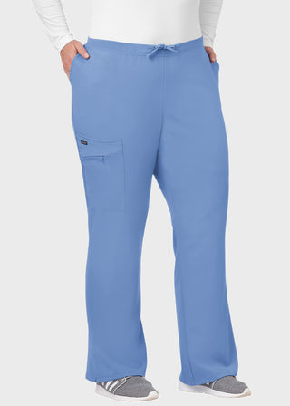 Jockey Scrubs Women Zipper Pocket Flare Medical Pants