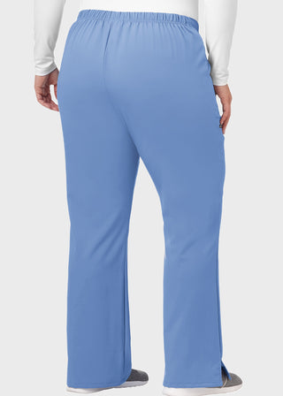 Jockey Scrubs Women Zipper Pocket Flare Medical Pants