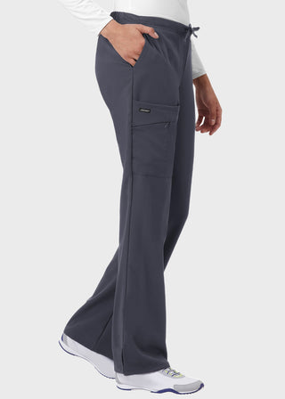 Jockey Scrubs Women Zipper Pocket Flare Medical Pants