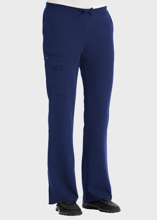 Jockey Scrubs Women Zipper Pocket Flare Medical Pants