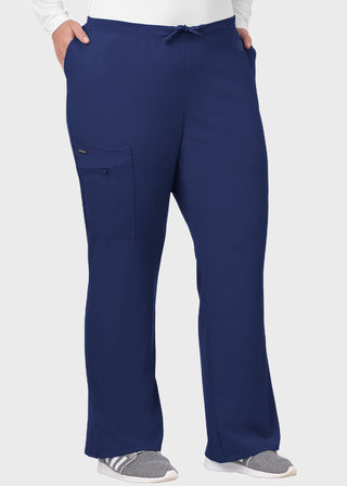 Jockey Scrubs Women Zipper Pocket Flare Medical Pants