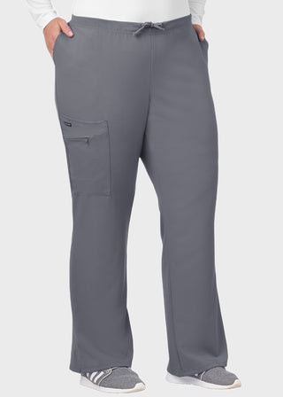Jockey Scrubs Women Zipper Pocket Flare Medical Pants