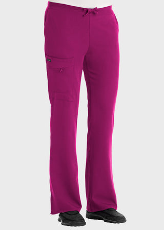Jockey Scrubs Women Zipper Pocket Flare Medical Pants