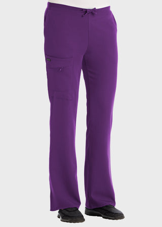 Jockey Scrubs Women Zipper Pocket Flare Medical Pants