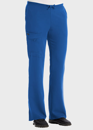 Jockey Scrubs Women Zipper Pocket Flare Medical Pants