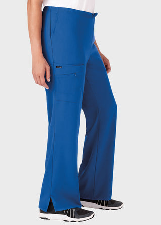 Jockey Scrubs Women Zipper Pocket Flare Medical Pants