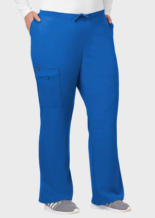 Jockey Scrubs Women Zipper Pocket Flare Medical Pants