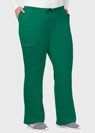 Jockey Scrubs Women Zipper Pocket Flare Medical Pants