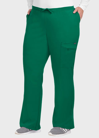 Jockey Scrubs Women Zipper Pocket Flare Medical Pants