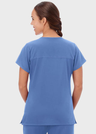 Jockey Scrubs Women's Six Pocket Jewel Neck Scrub Top
