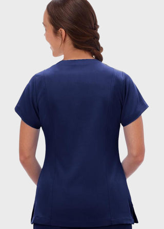 Jockey Scrubs Ladies Mock Wrap Scrub Top