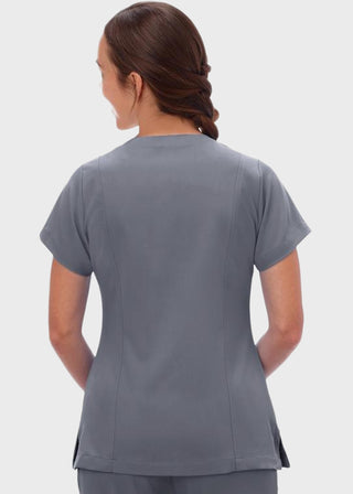 Jockey Scrubs Ladies Mock Wrap Scrub Top
