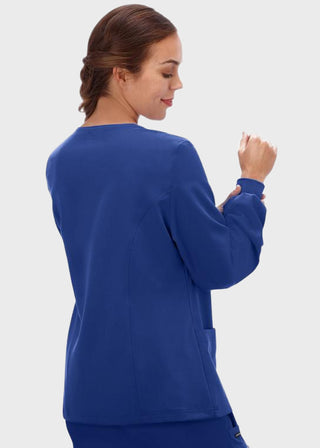 Jockey Classic Women's 28 Inches Round Neckline Snap Front Jacket