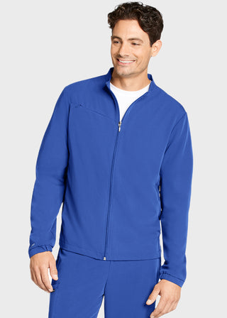 Jockey Classic Unisex Zip And Go Solid Scrub Jacket