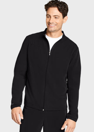 Jockey Classic Unisex Zip And Go Solid Scrub Jacket