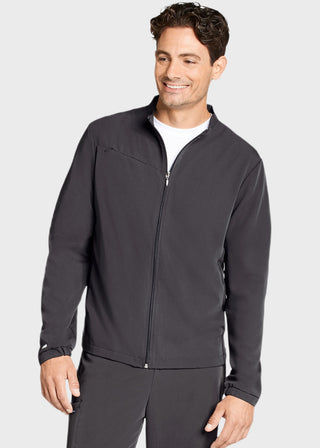 Jockey Classic Unisex Zip And Go Solid Scrub Jacket