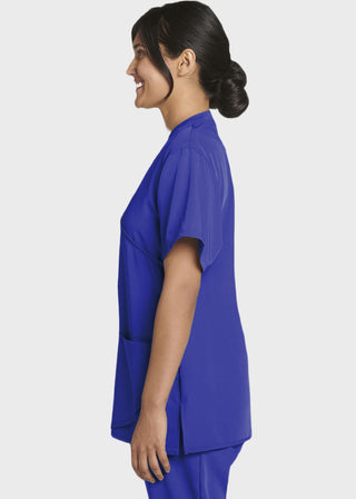 Jockey Women's Petal Mock Wrap Scrub Top