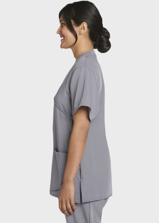 Jockey Women's Petal Mock Wrap Scrub Top