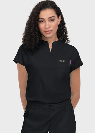 Koi Basics Ari Women's 1-Pocket Stretch Tuck-In Scrub Top