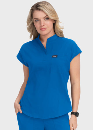 Koi Basics Ari Women's 1-Pocket Stretch Tuck-In Scrub Top